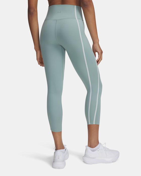 Women's UA Meridian Piped Ankle Leggings Women's UA Meridian Piped Ankle Leggings image number 1