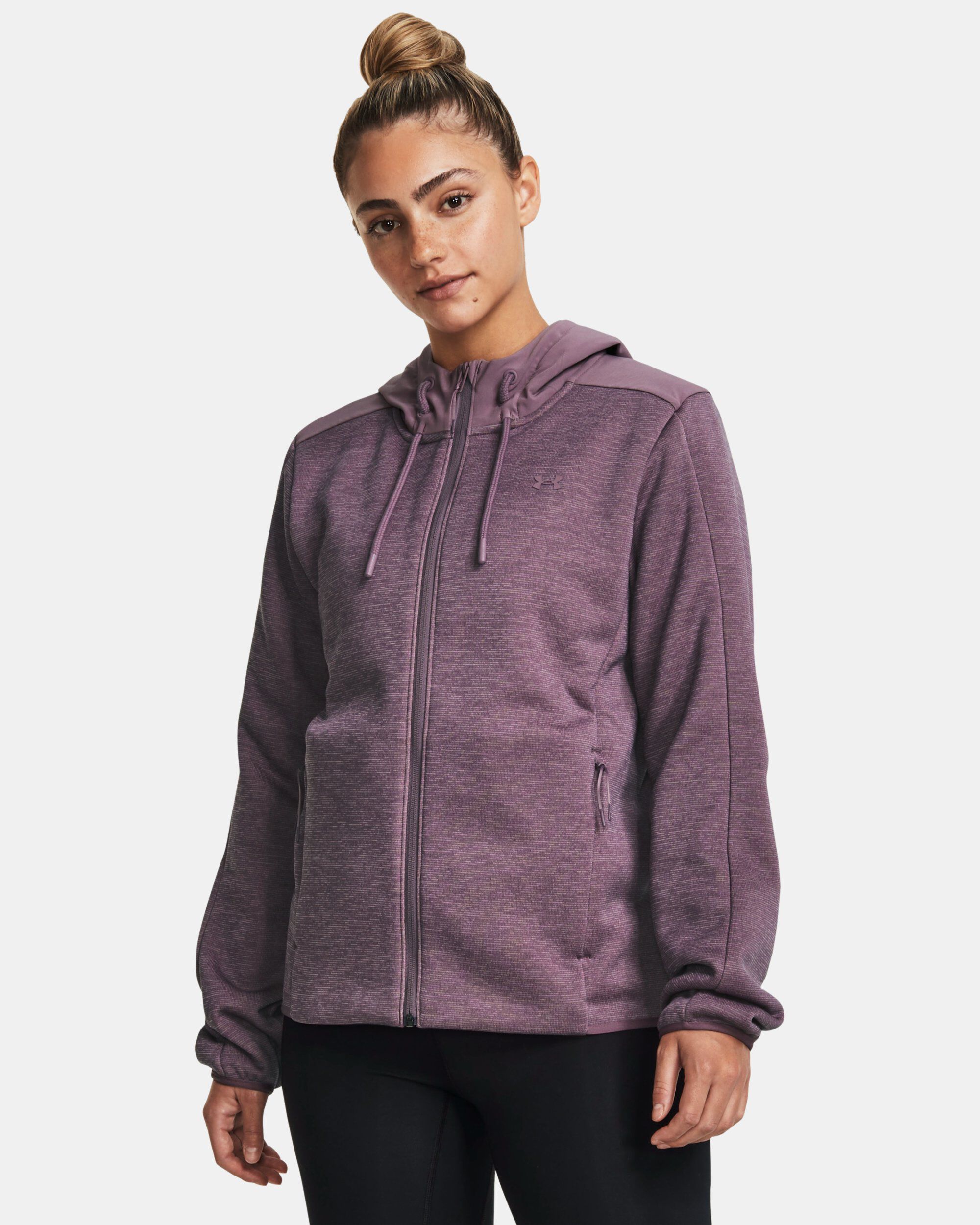 Under armour swacket women purple on sale