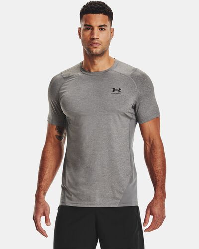 Men's HeatGear® Armour Fitted Short Sleeve