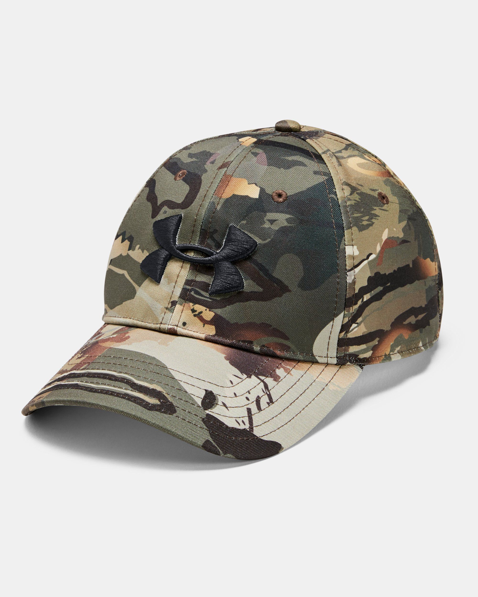 Under armour camo hat with green logo on sale