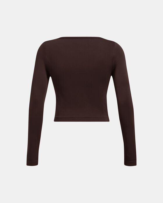 Women's UA Train Seamless Long Sleeve Women's UA Train Seamless Long Sleeve image number 5
