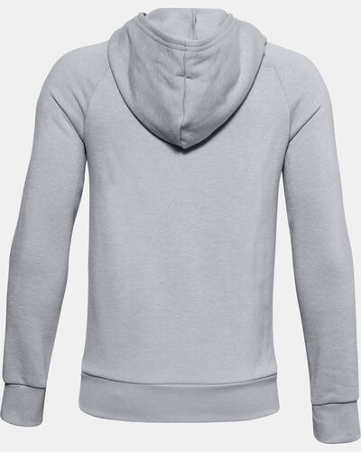 Boys' UA Rival Fleece Big Logo Hoodie