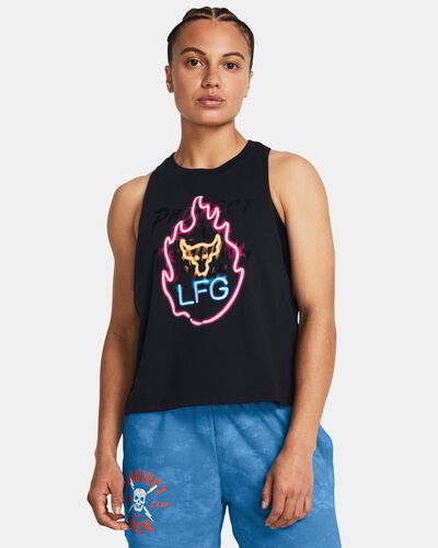 Women's Project Rock Neon Flame Tank