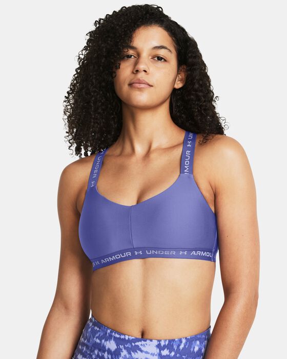 Women's UA Crossback Low Sports Bra image number 0