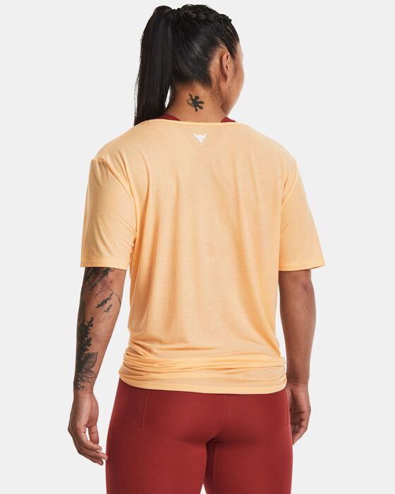 Women's Project Rock Completer Deep V T-Shirt image number 1