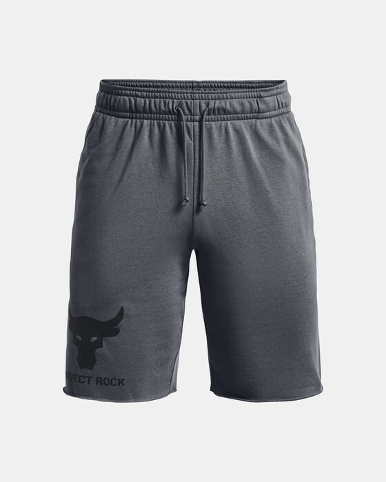 Men's Project Rock Terry Brahma Bull Shorts image number 4