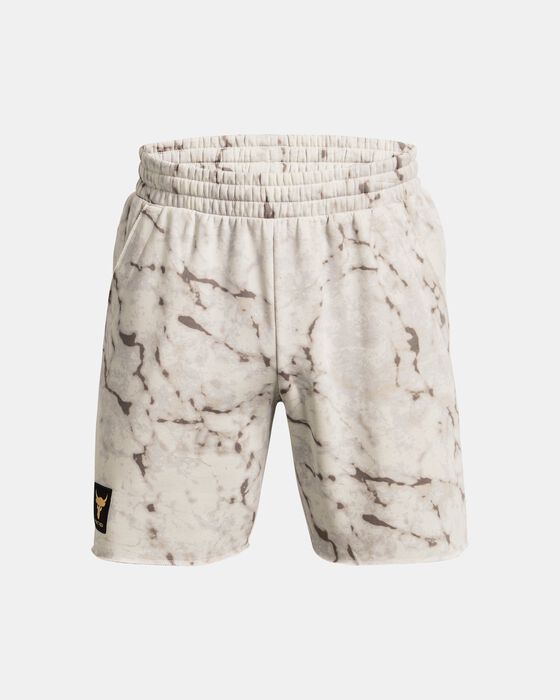 Men's Project Rock Rival Fleece Printed Shorts Men's Project Rock Rival Fleece Printed Shorts image number 5
