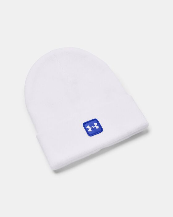 Under Armour Men's UA Halftime Cuff Beanie White in KSA