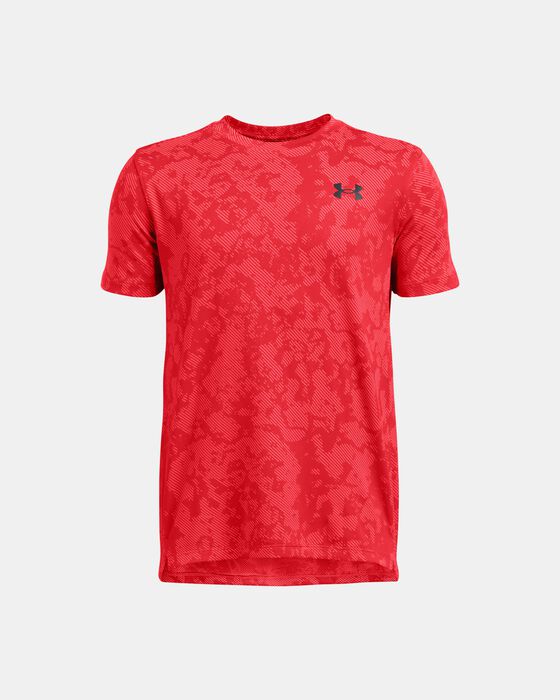 Boys' UA Tech™ Vent Geode Short Sleeve image number 0