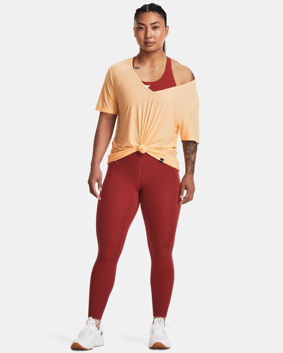 Women's Project Rock Completer Deep V T-Shirt image number 2