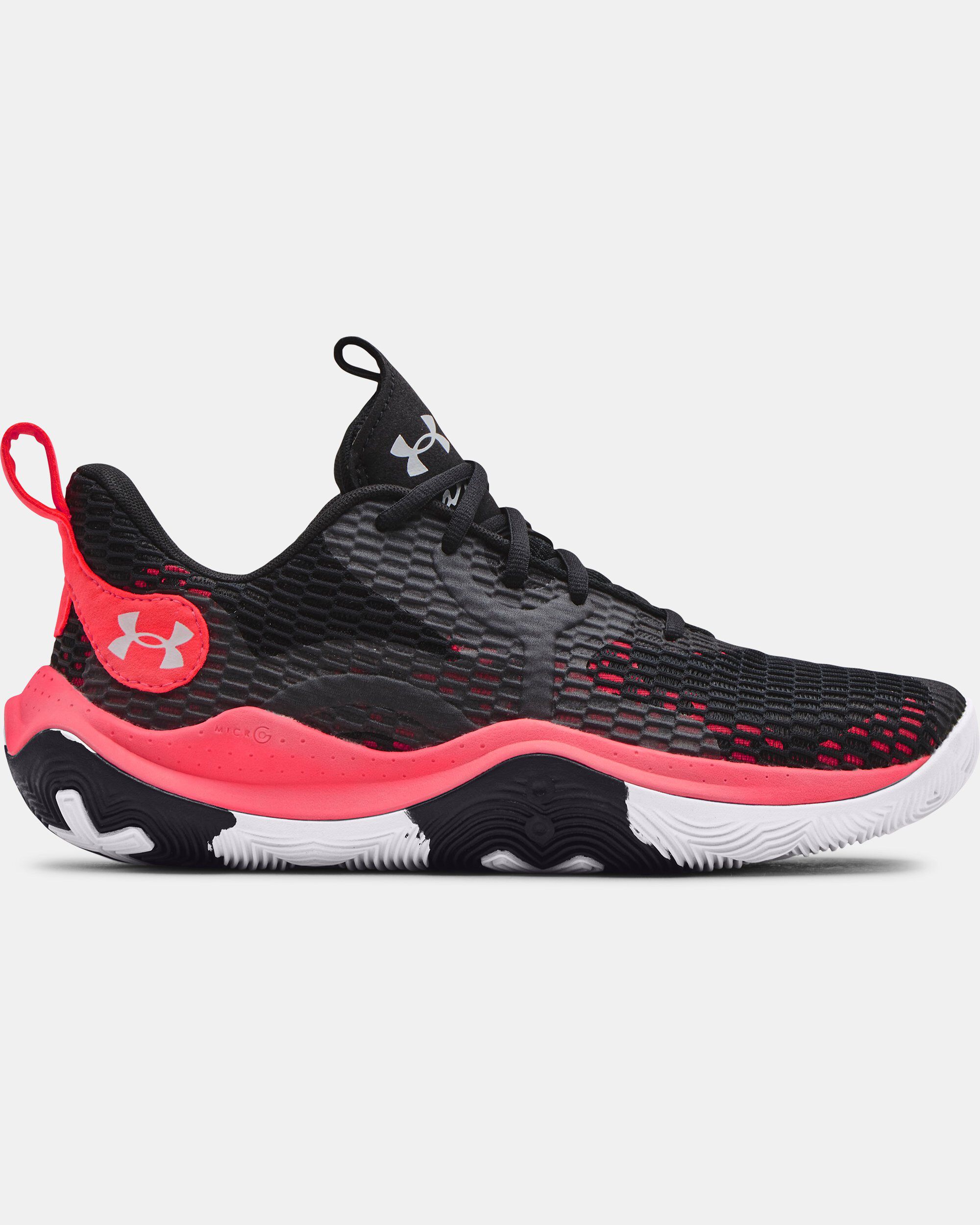 Under Armour Unisex UA Spawn 3 Basketball Shoes Black in KSA