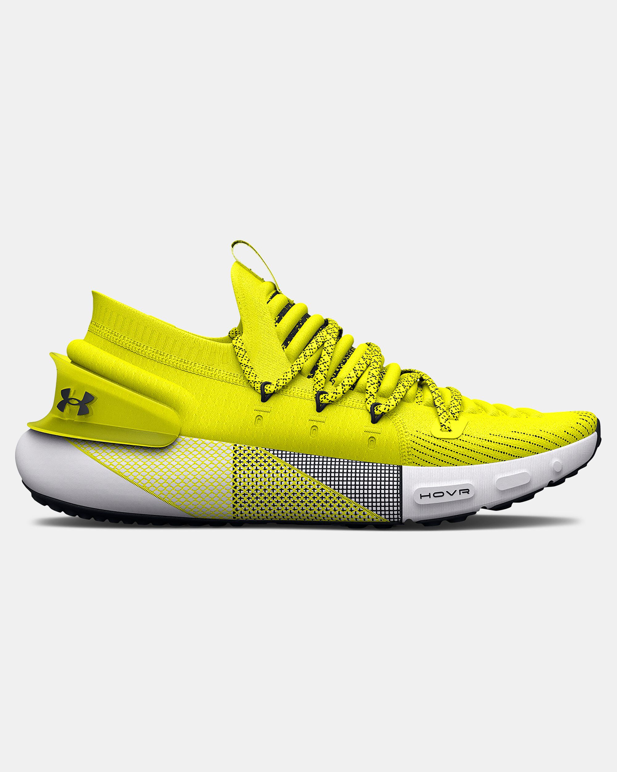 Under armor hovr deals mens yellow