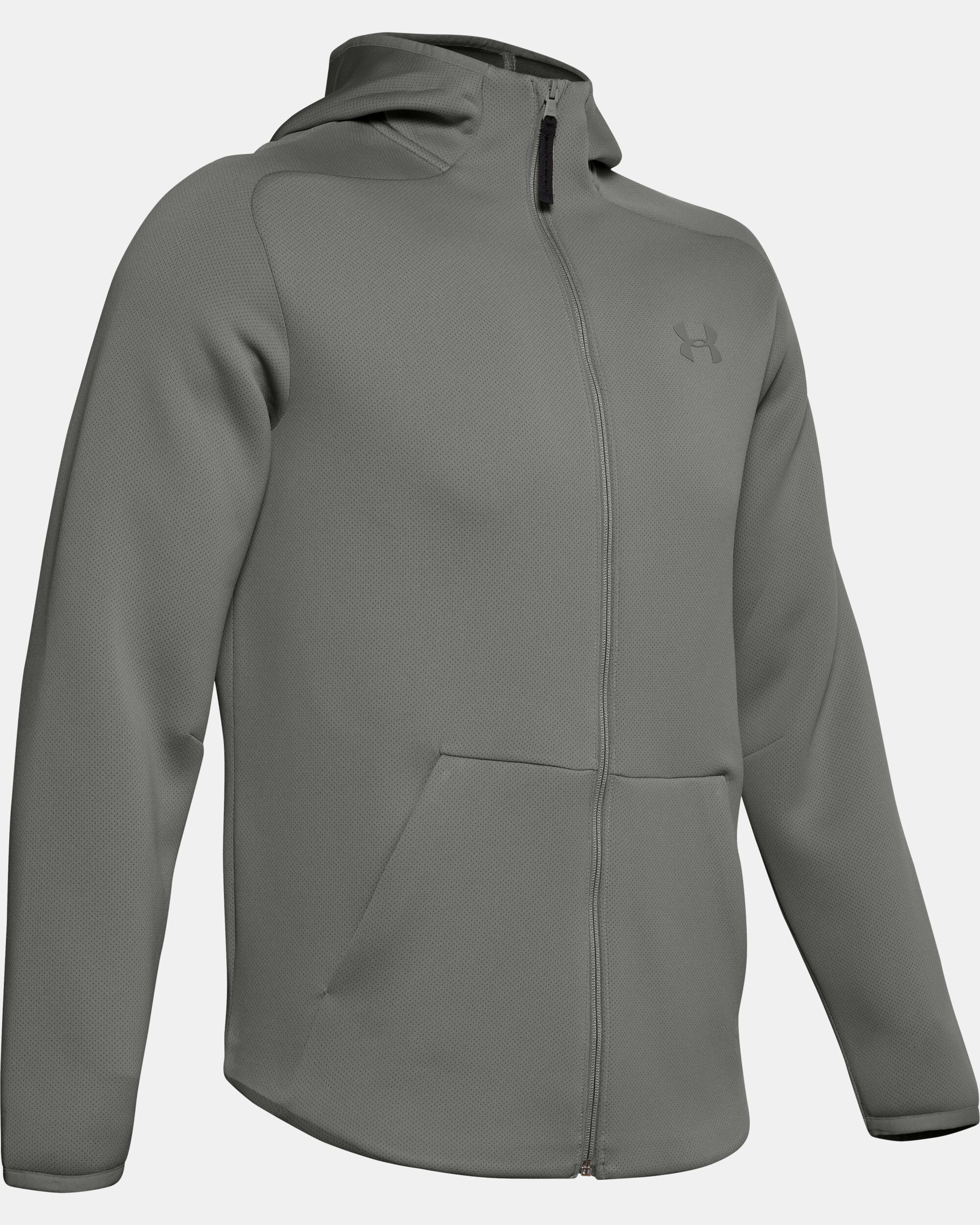 Buy Men s UA MOVE Full Zip Hoodie Green in KSA Under Armour