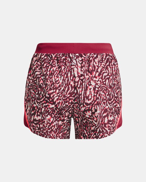 Women's UA Fly-By 2.0 Printed Shorts image number 5