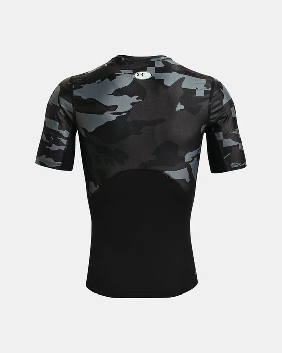 Men's UA Iso-Chill Compression Printed Short Sleeve image number 6