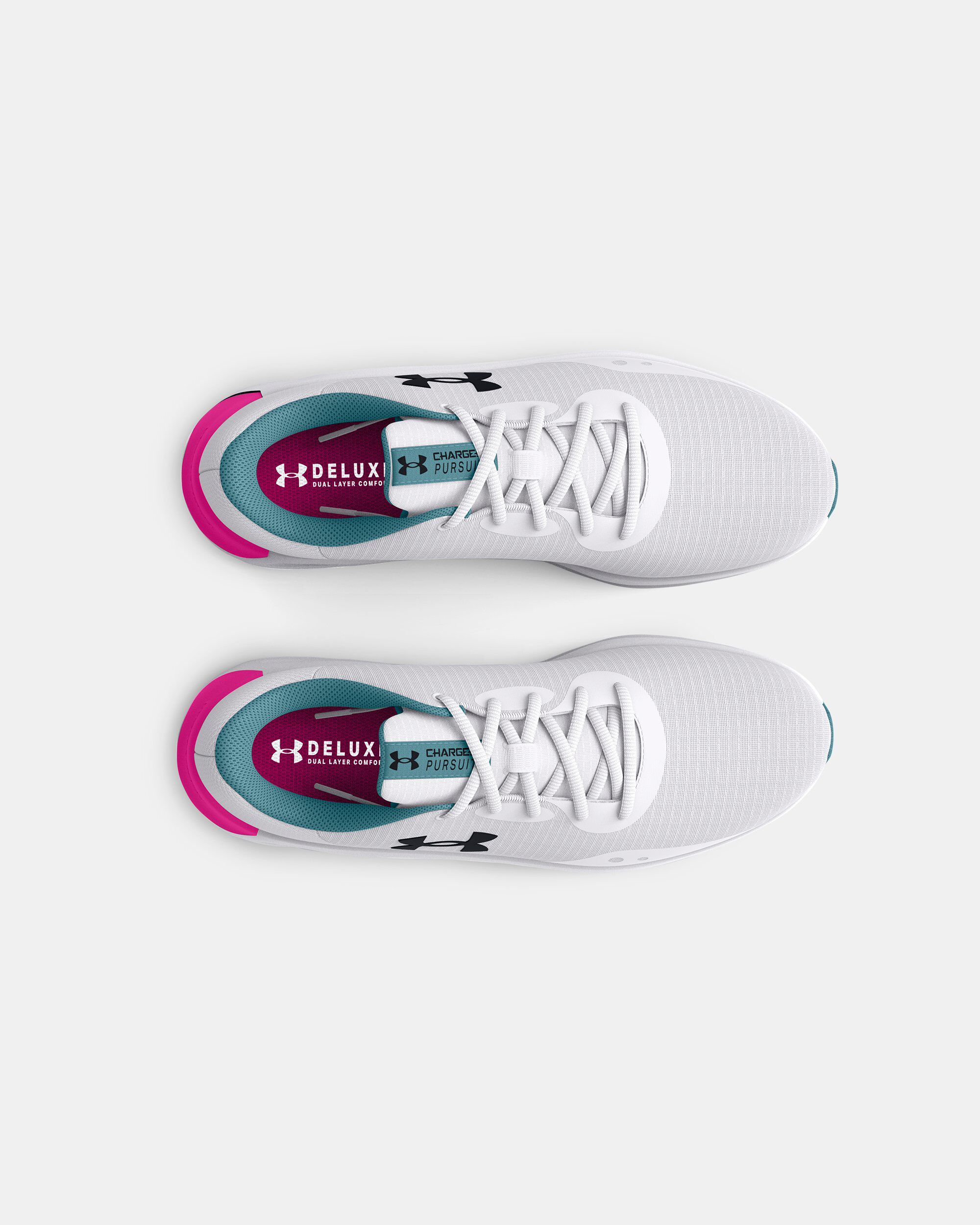 Under Armour Women s UA Charged Pursuit 3 Tech Running Shoes White