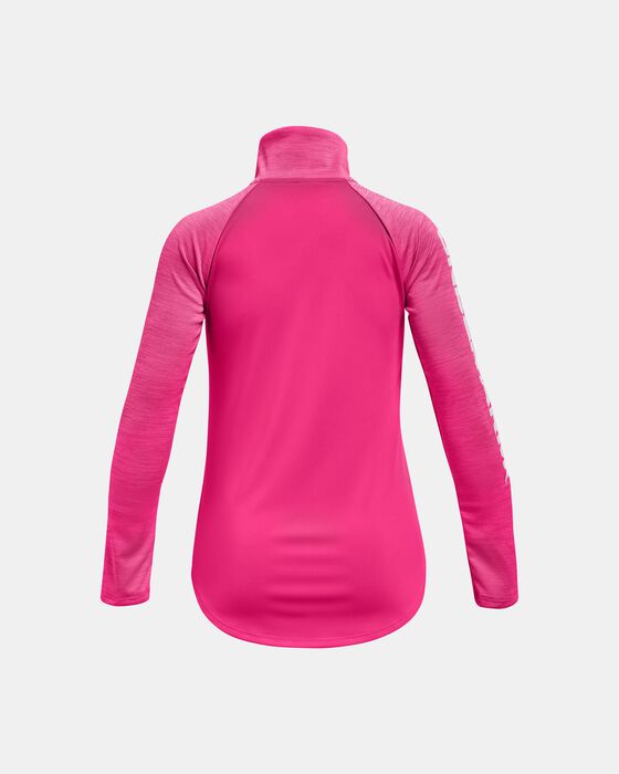 Girls' UATech™ Graphic ½ Zip Girls' UATech™ Graphic ½ Zip image number 1