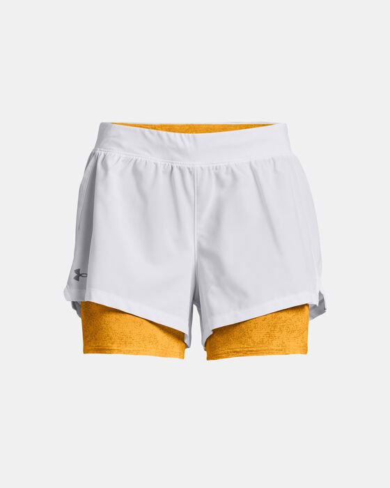 Women's UA Iso-Chill Run 2-in-1 Shorts image number 5