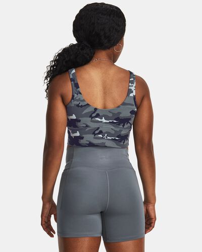 Women's UA Meridian Fitted Printed Crop Tank