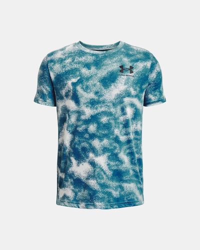 Boys' UA Sportstyle Printed Short Sleeve