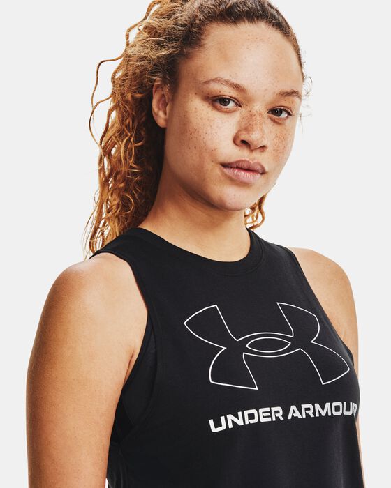 Women's UA Sportstyle Graphic Tank image number 3