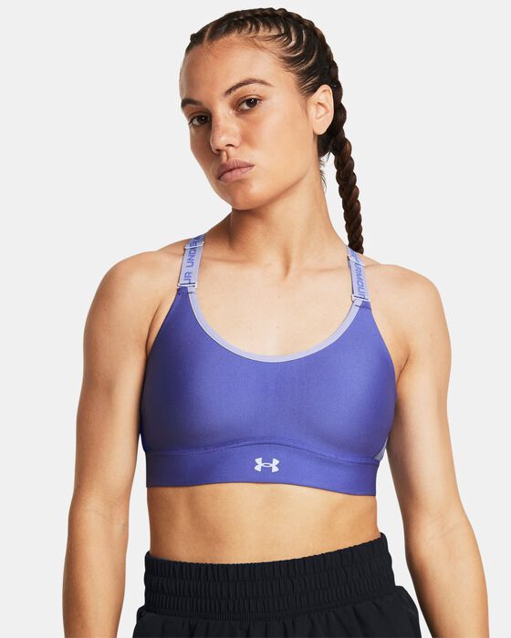 Women's UA Infinity 2.0 Mid Sports Bra image number 0