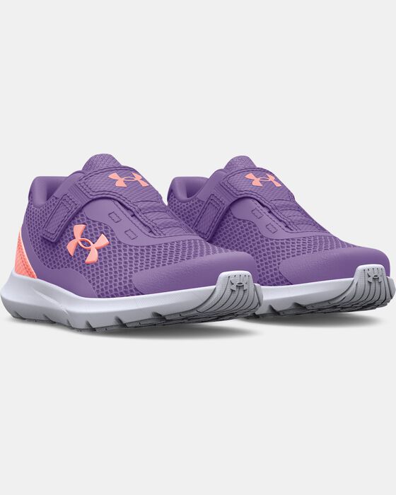 Girls' Infant UA Surge 3 AC Running Shoes image number 3