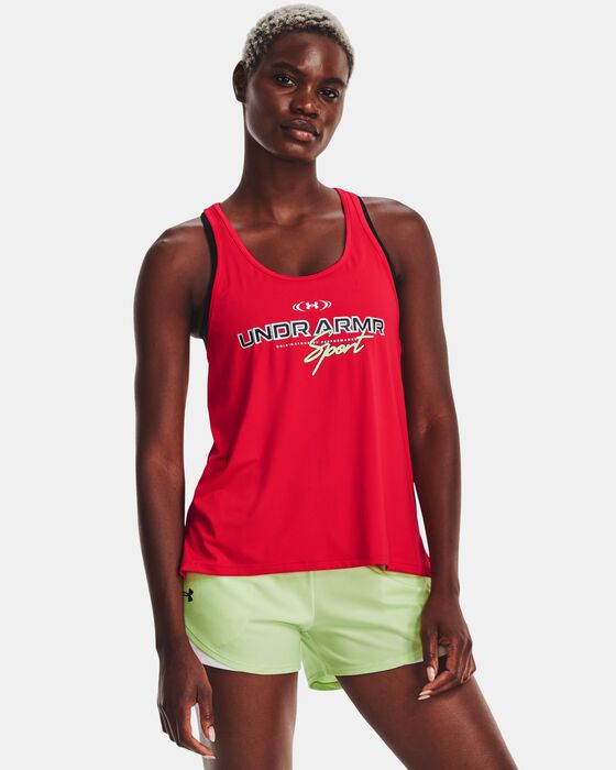 Women's UA Knockout Graphic Tank image number 0
