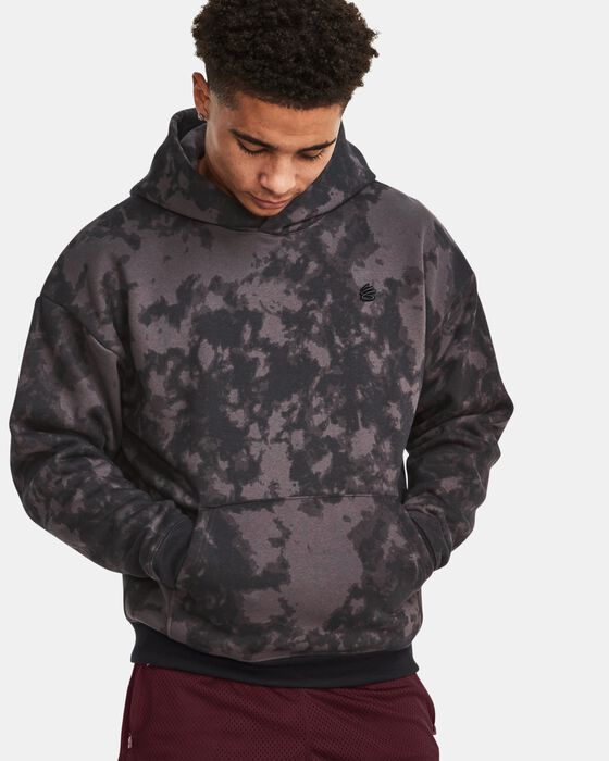 Men's Curry Acid Wash Hoodie image number 0