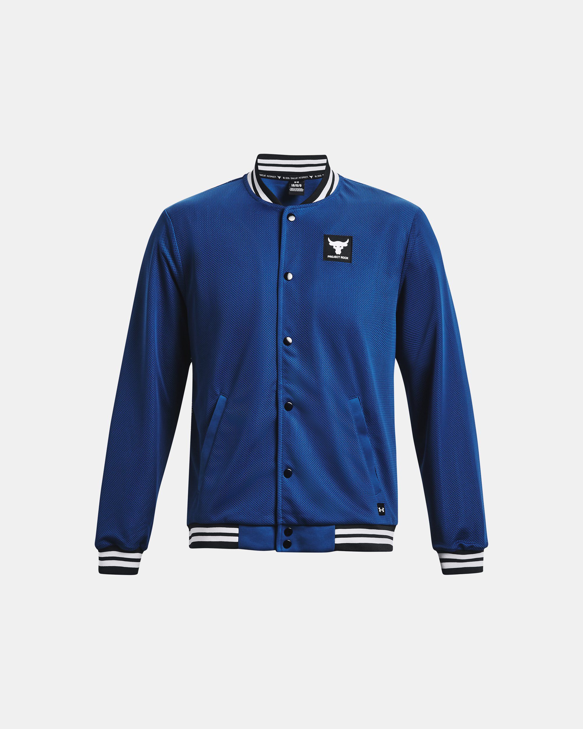 Under armour sale varsity jacket