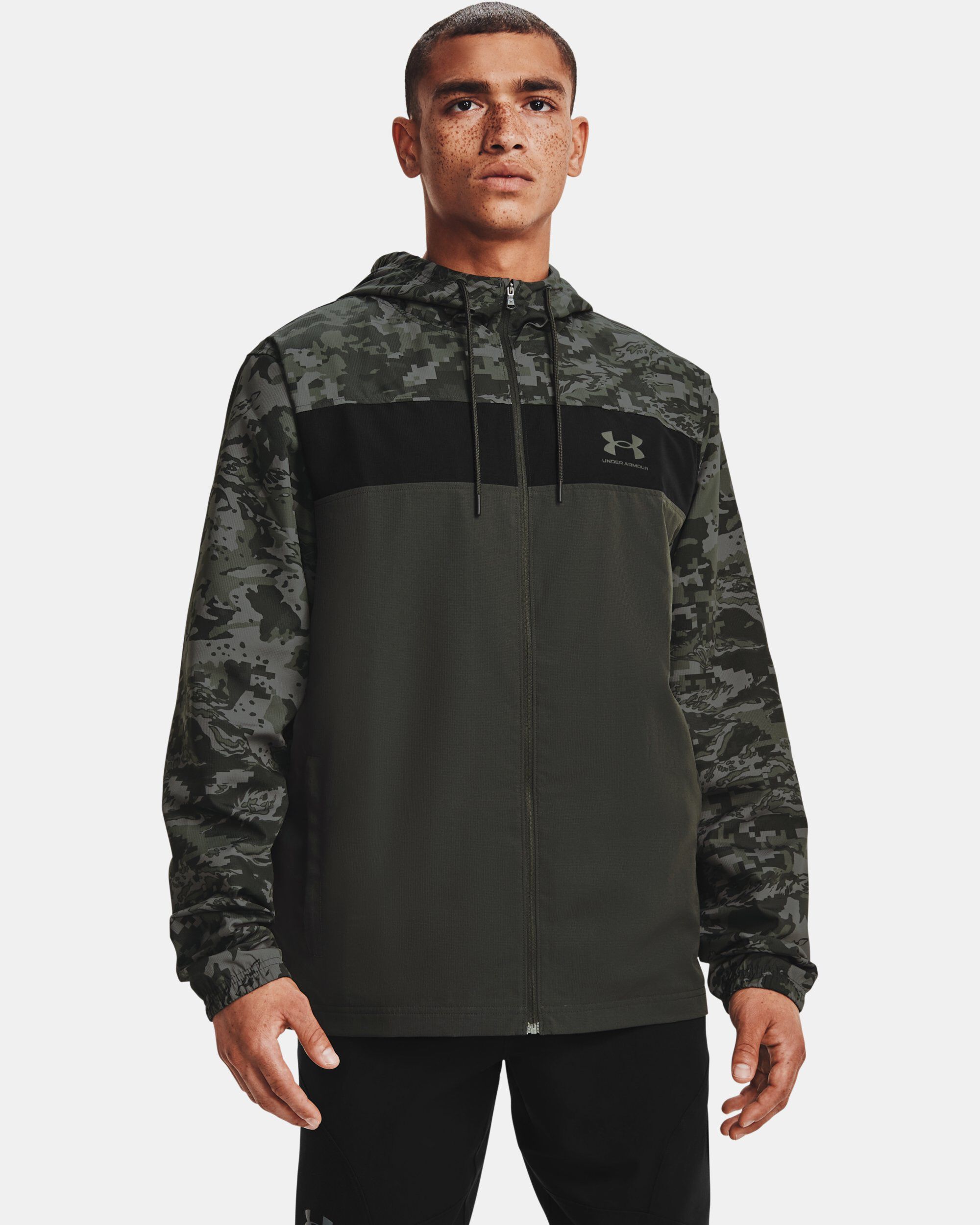 Under armour shop camo rain gear