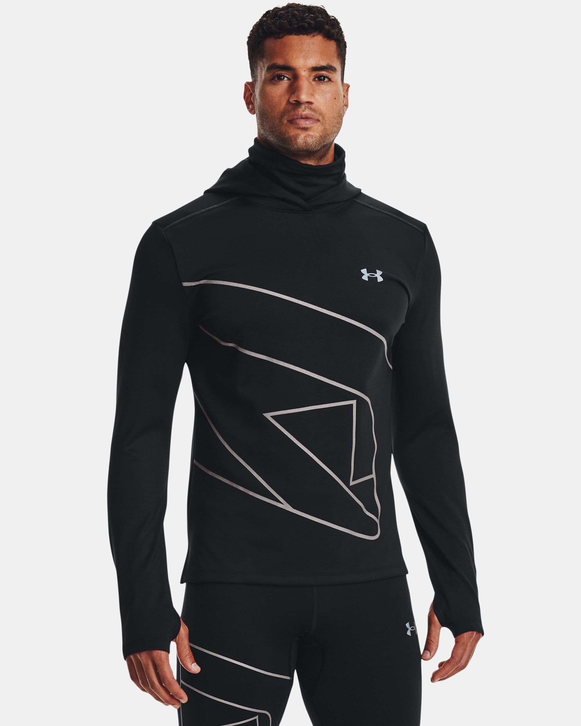 Under armour shop compression hoodie