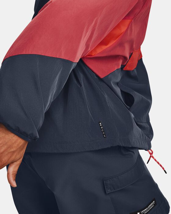 Men's UA RUSH™ Woven ½ Zip Anorak Jacket image number 5