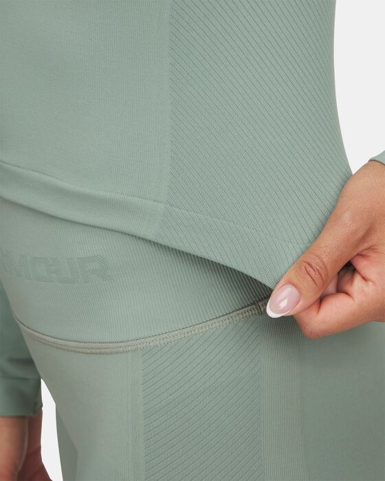 تيشيرت UA ترين سيمليس بأكمام طويلة للنساء تيشيرت UA ترين سيمليس بأكمام طويلة للنساء image number 2