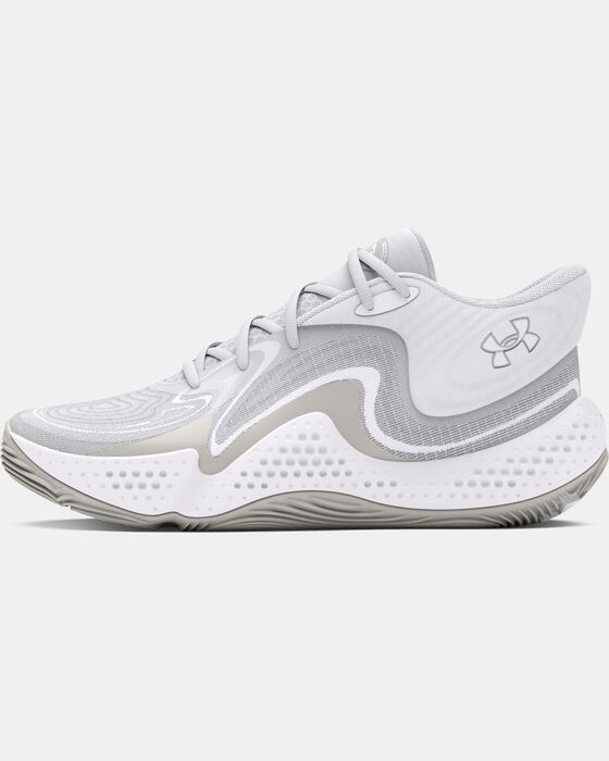 حذاء كرة السلة UA سباون 6 ميد للرجال والنساء image number 5