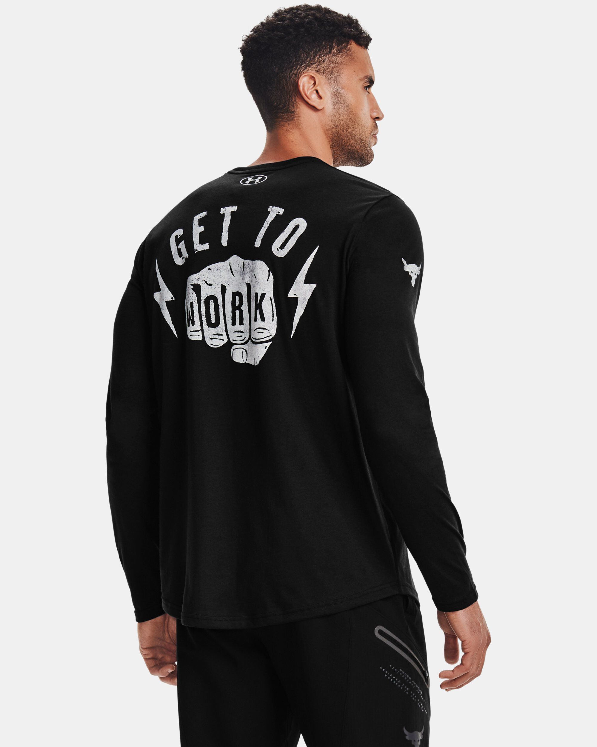 Project rock get to work clearance shirt