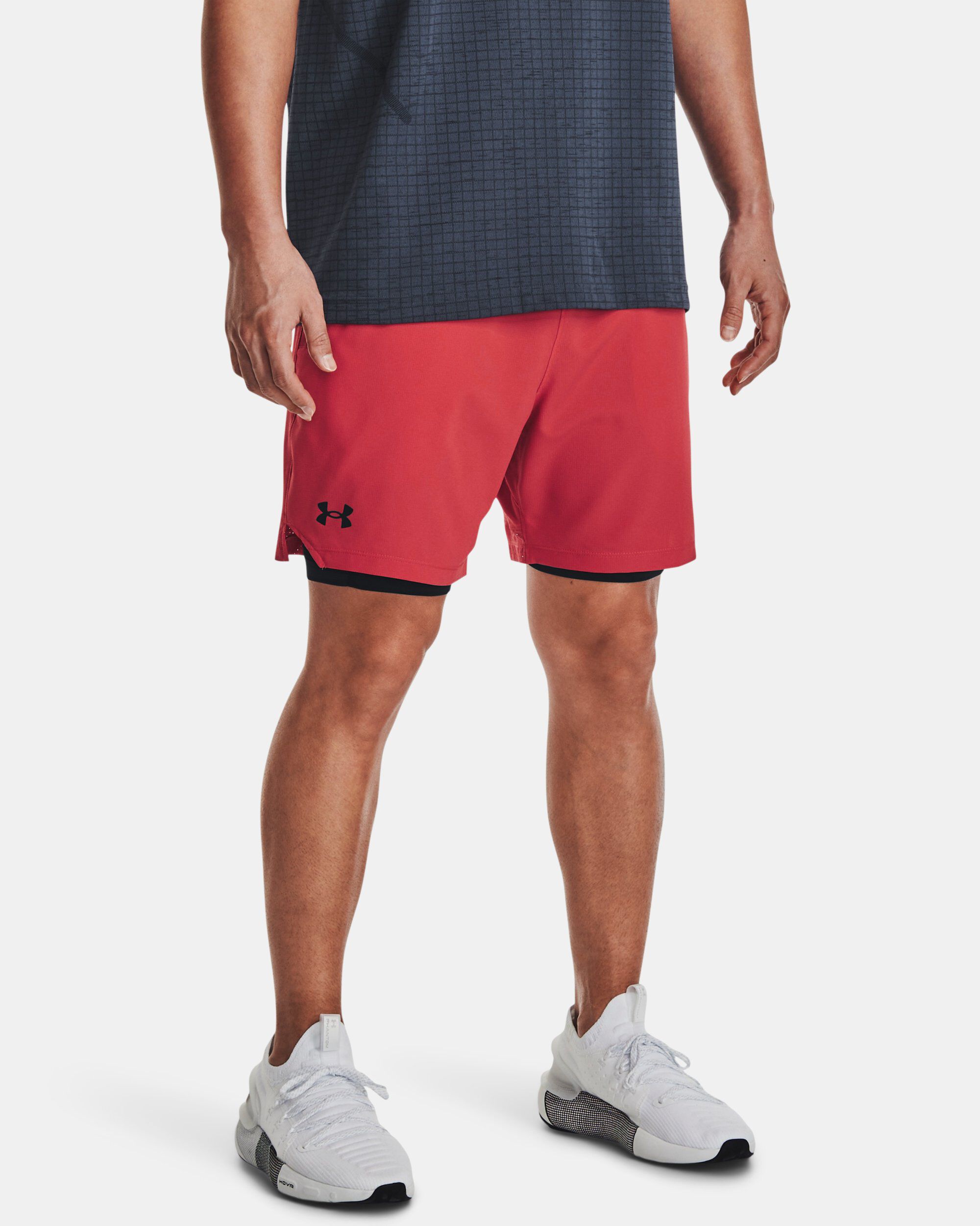 Mens red under armour shorts store