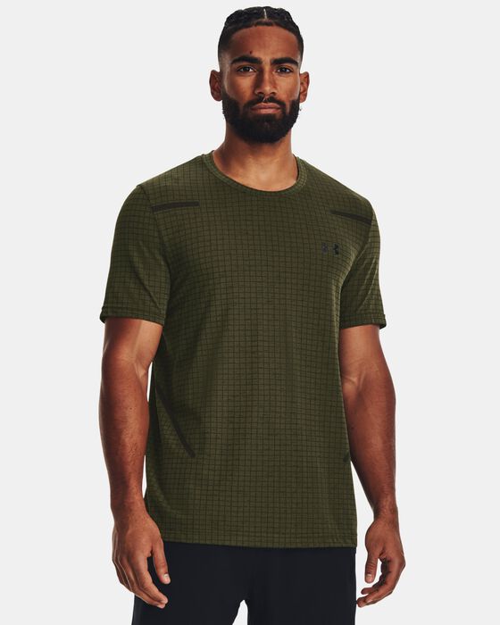 Men's UA Seamless Grid Short Sleeve image number 0