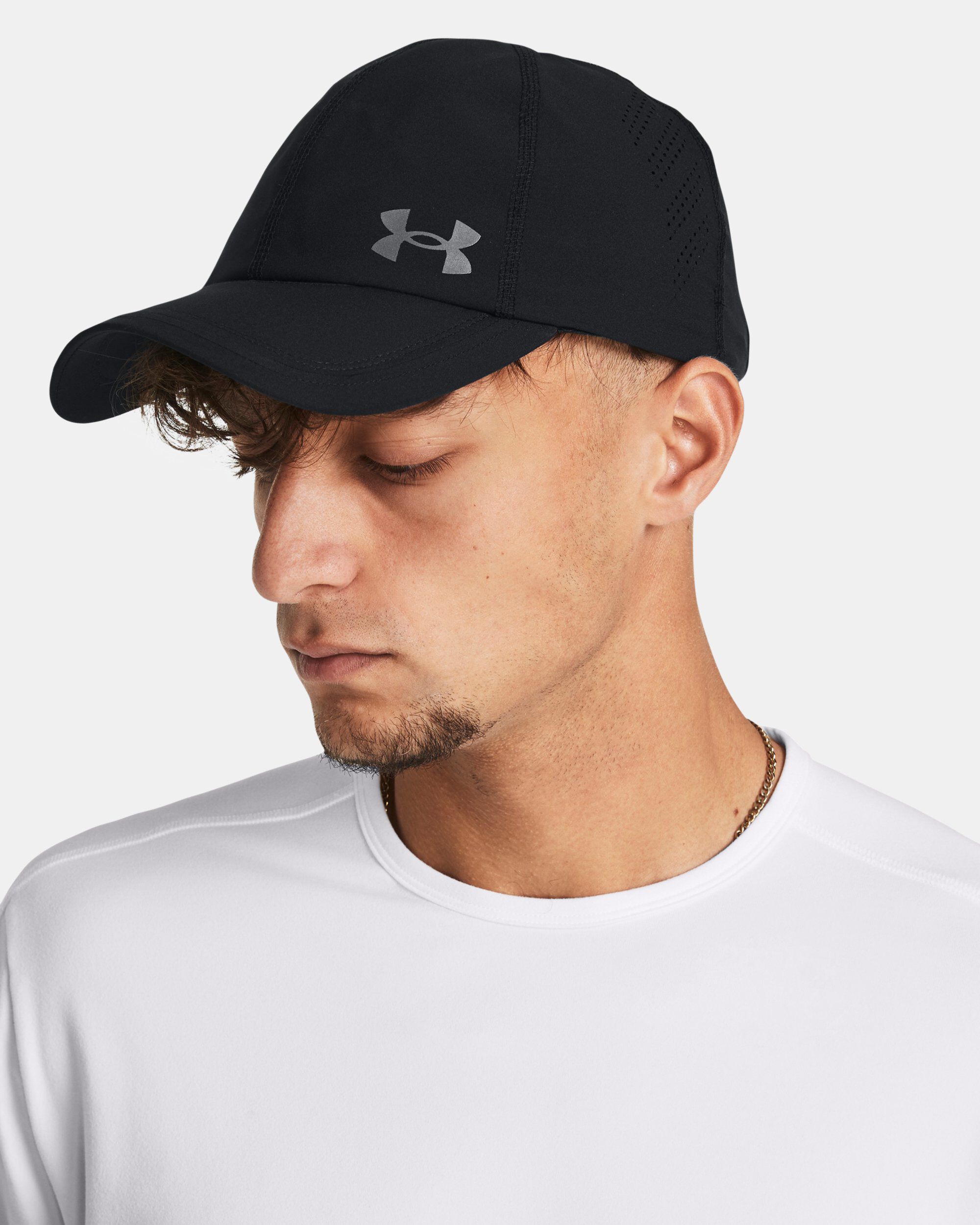 Under Armour Men s UA Launch Adjustable Cap Black in KSA