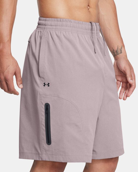 Men's UA Unstoppable Vent Shorts image number 3