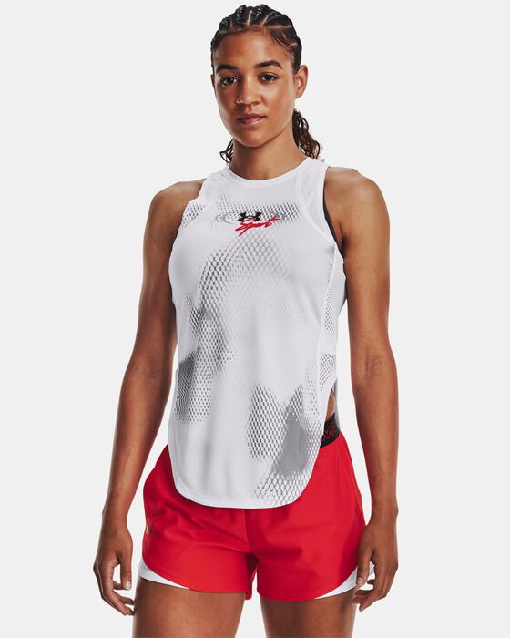 Women's UA Mesh Tank image number 0