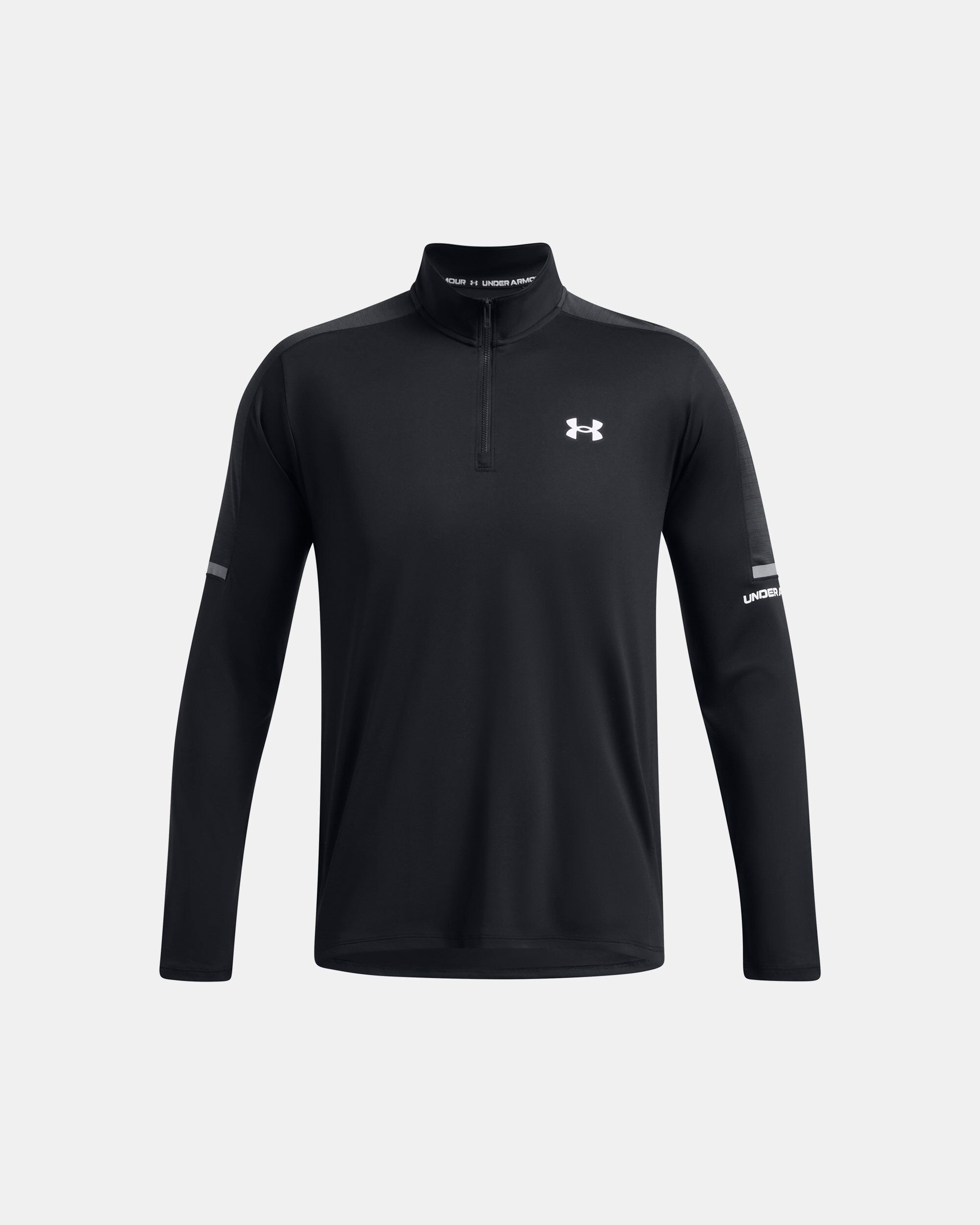 Shop Under Armour Men's UA Tech™ ¼ Zip Men's ¼ Zip Top Black in