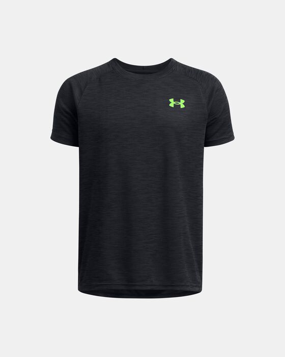 Boys' UA Tech™ Textured Short Sleeve image number 0