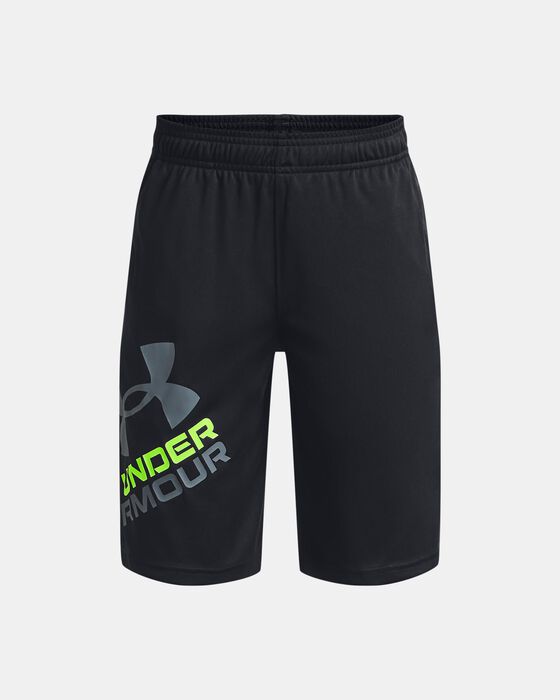 Boys' UA Prototype 2.0 Logo Shorts image number 0