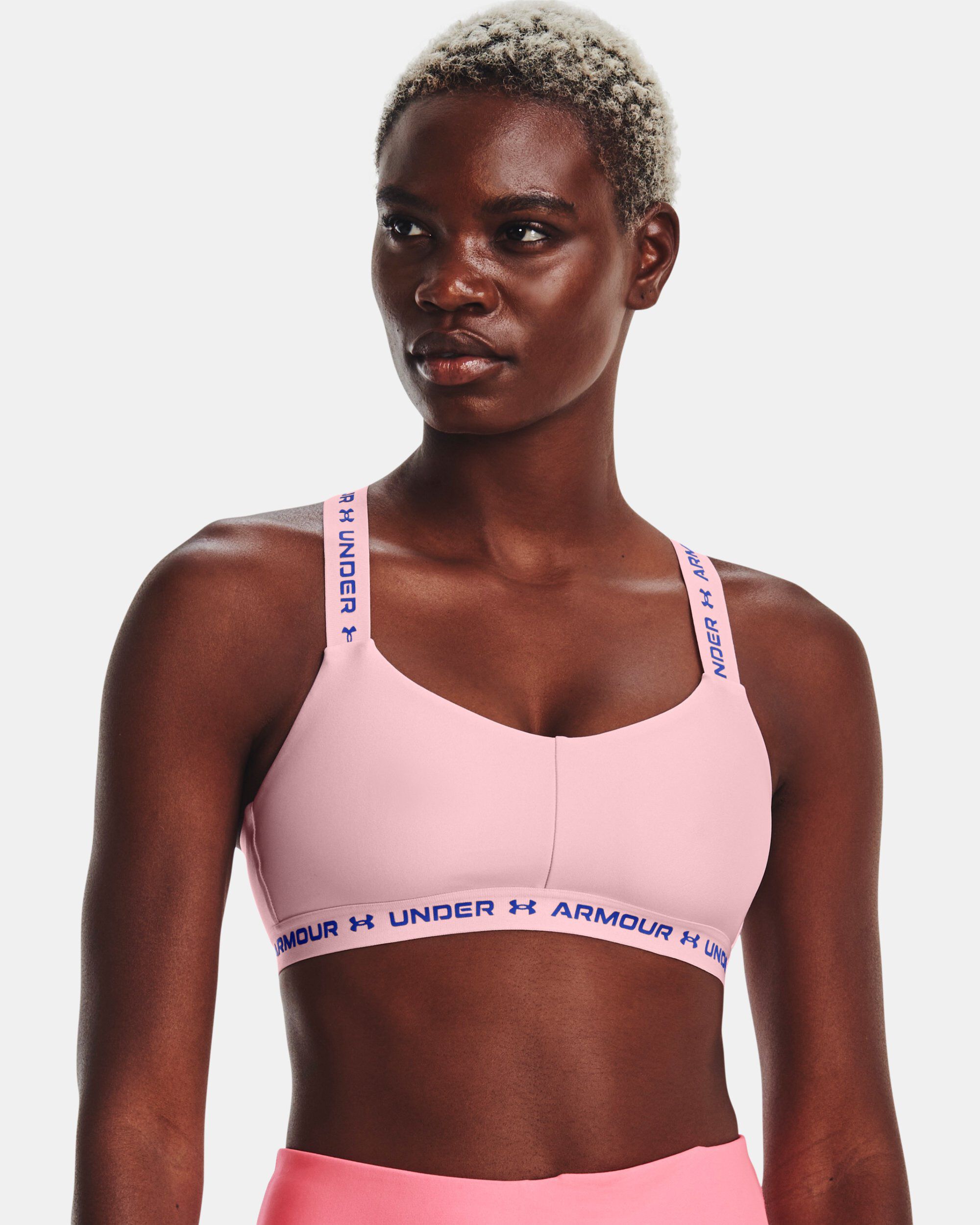 Under armour discount wordmark strappy sportlette