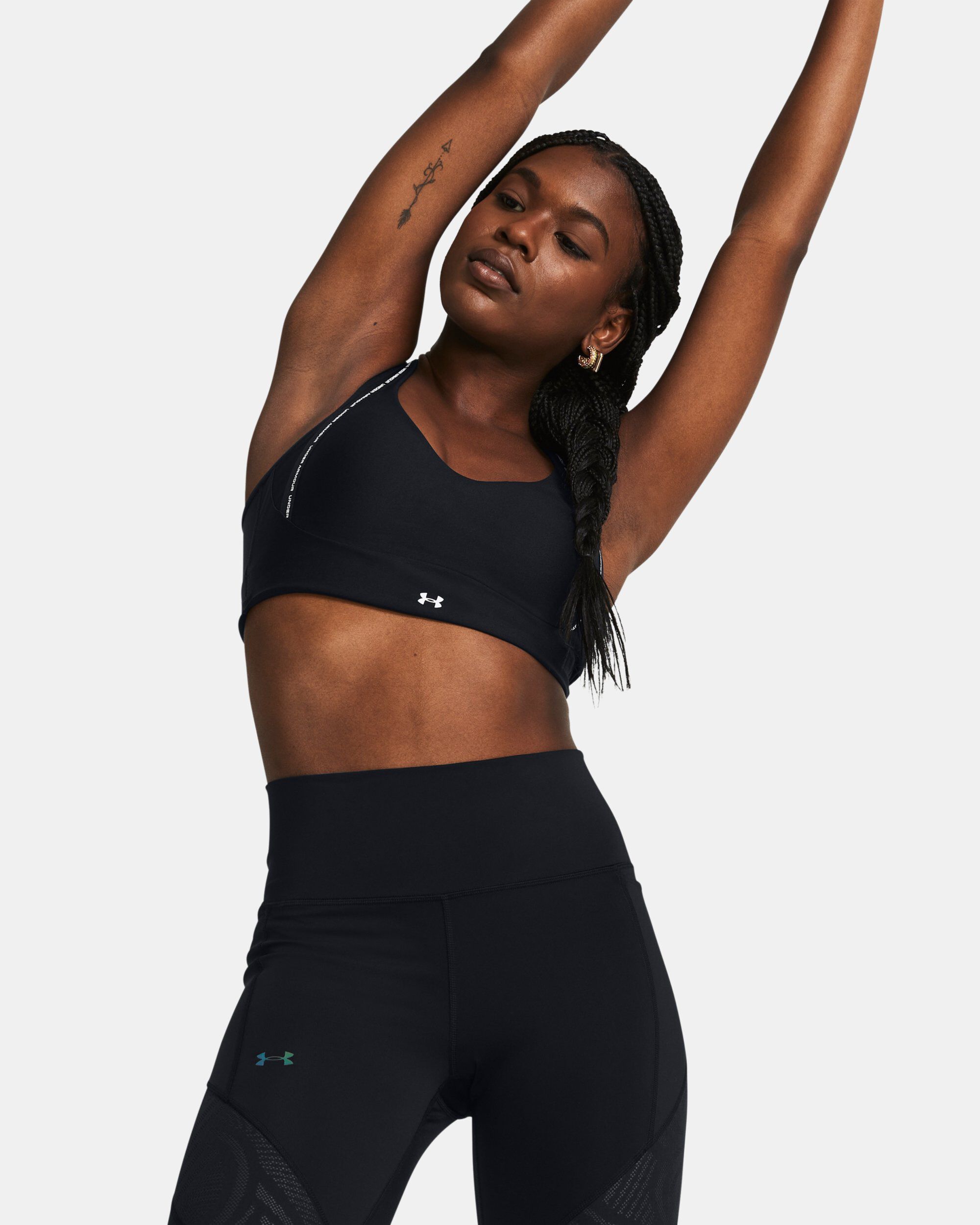 Under Armour Women s UA Infinity 2.0 Low Strappy Sports Bra Black