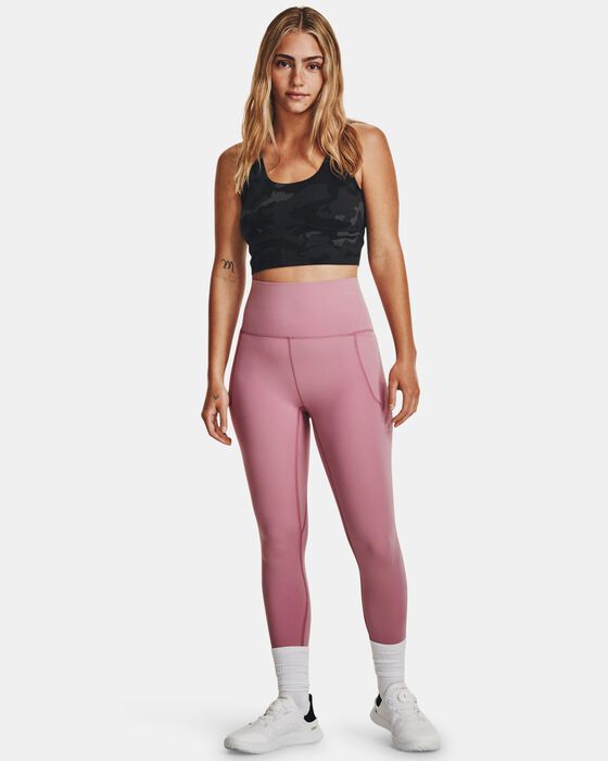 Women's UA Meridian Fitted Printed Crop Tank image number 2