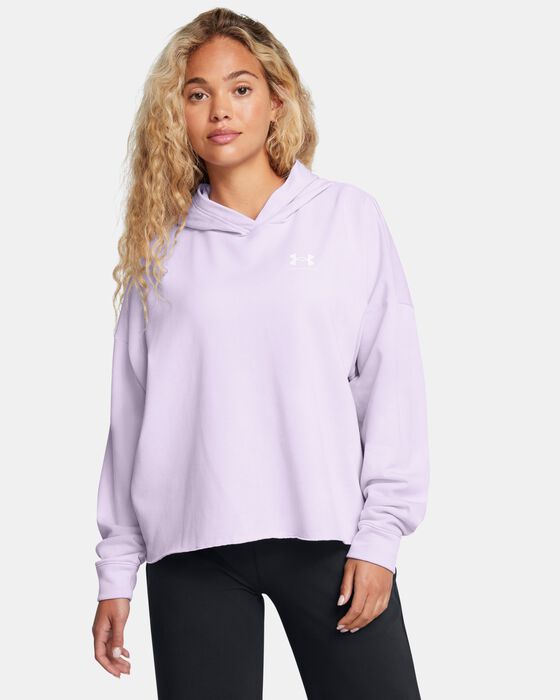 Women's UA Rival Terry Oversized Hoodie image number 0