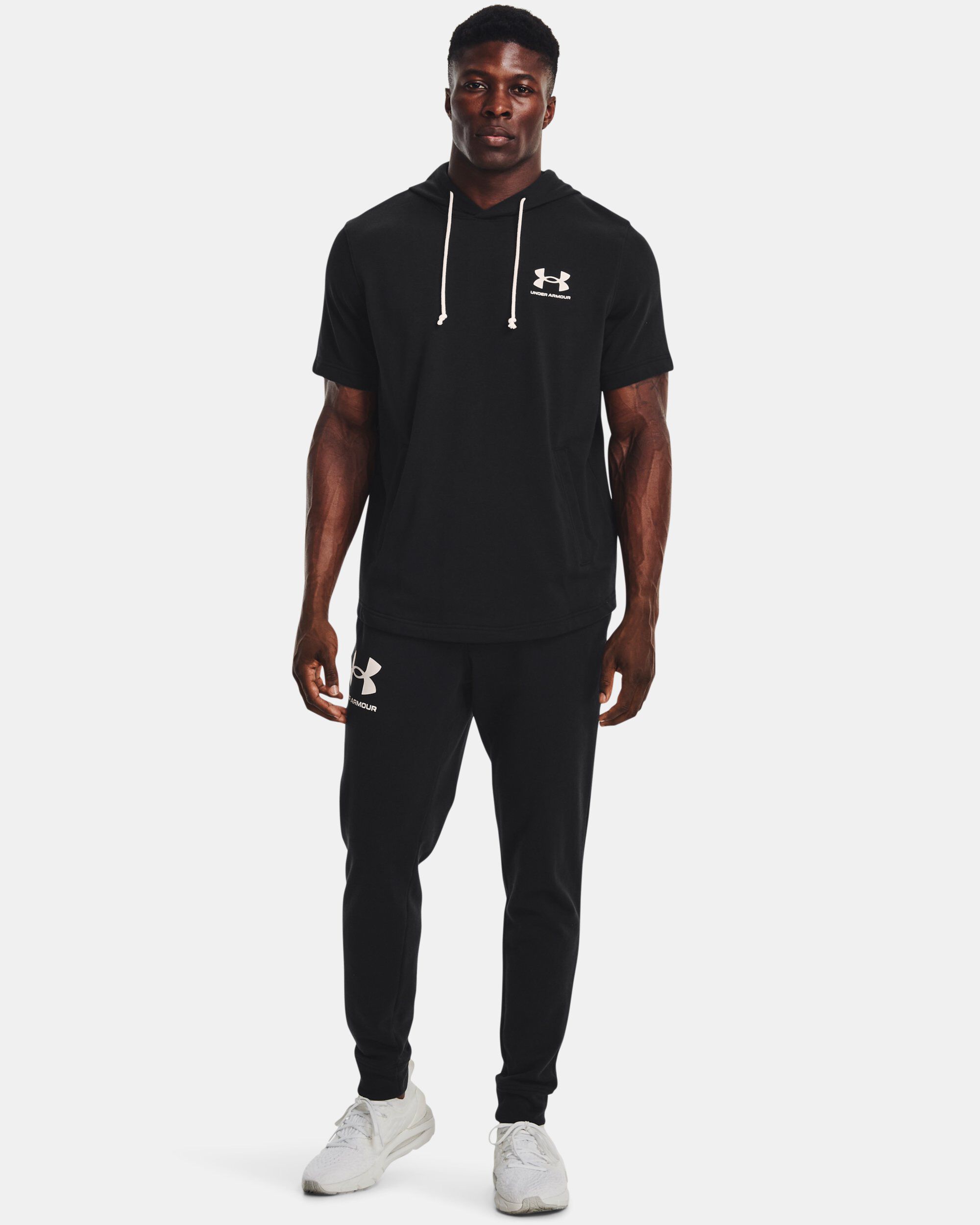Men's ua sportstyle terry short sleeve hoodie on sale