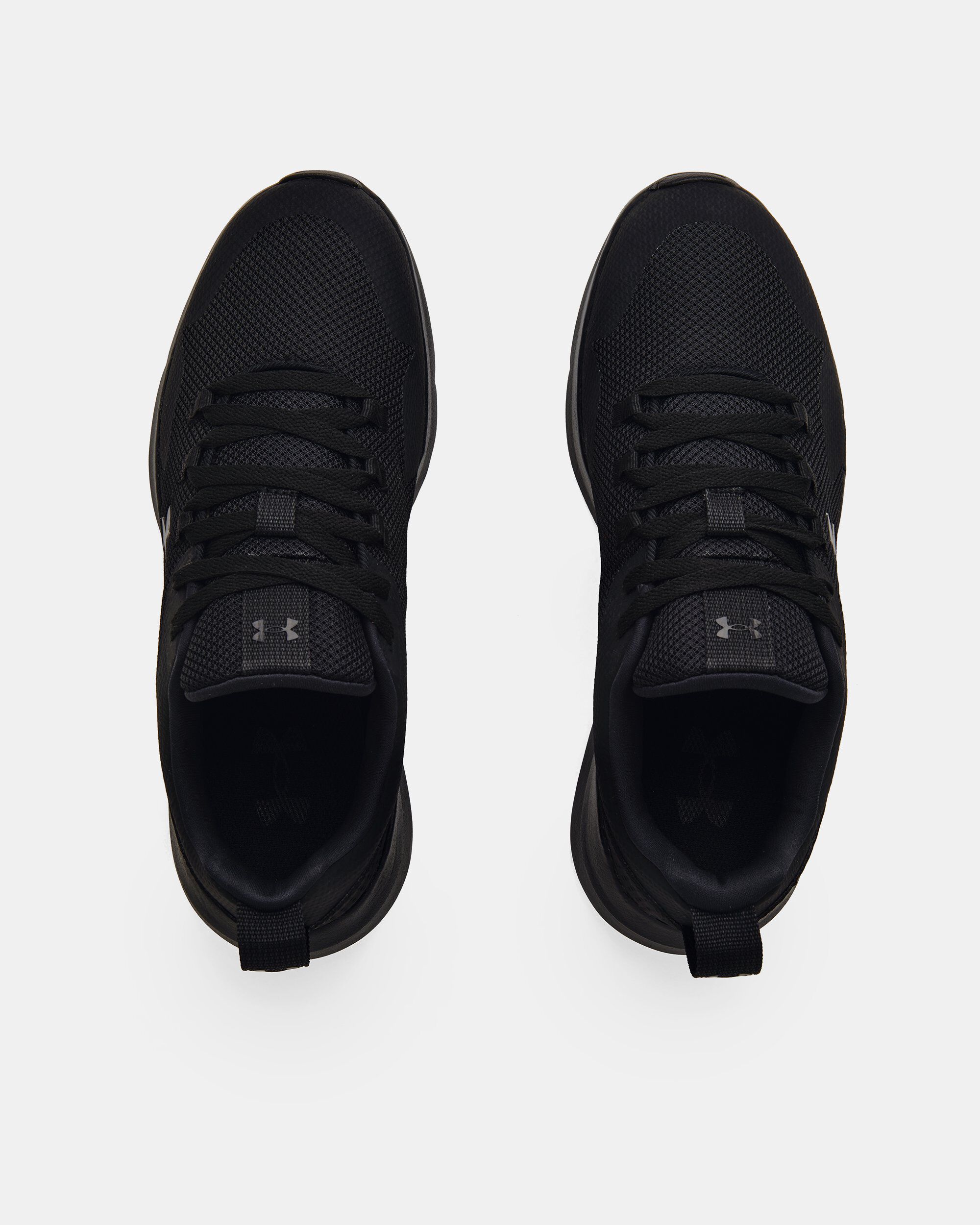 Black underarmor shoes hot sale